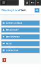 Mobile Screenshot of directory-local.com